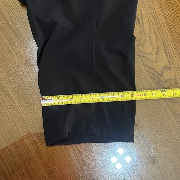 Chico's Black Capris with Pink Lining Chico’s - Picture 5 of 6